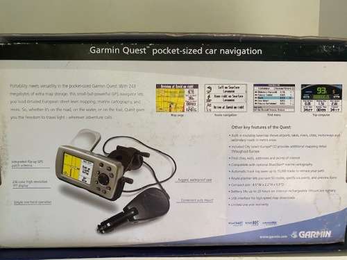 Garmin Quest GPS system