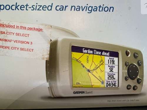 Garmin Quest GPS system