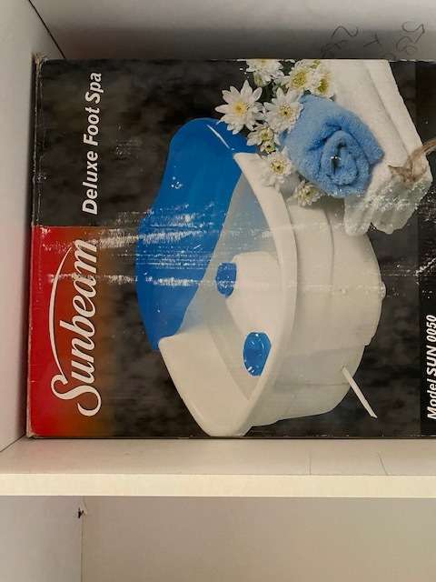 Sunbeam De Luxe Foot Spa: Lovely Valentines Day gift
