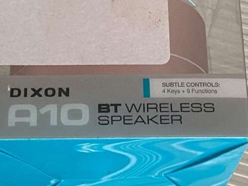 Dixon A10 BT Wireless speakers: Never used