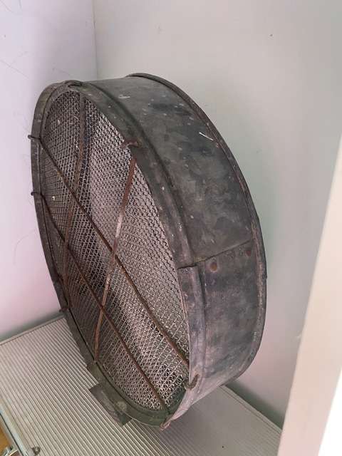 Antique Sieve commonly used to clean seed