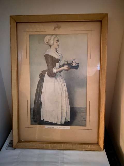 Gorgeous well framed Vintage print