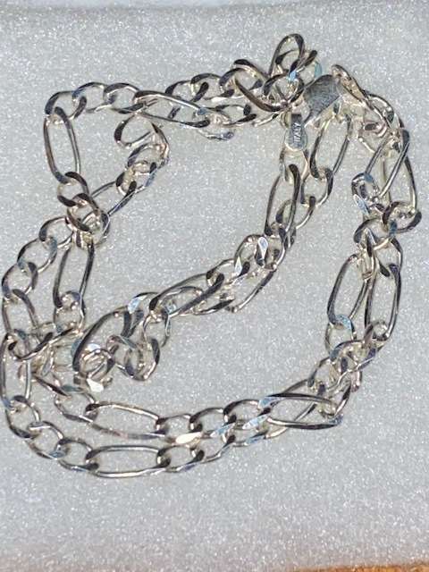 Sterling Silver Chain: Gorgeous Item 50 cm