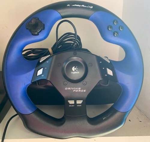 Logitech Playstation Steering Wheel and Pedal set in good condition: Special Offer !!!!!!