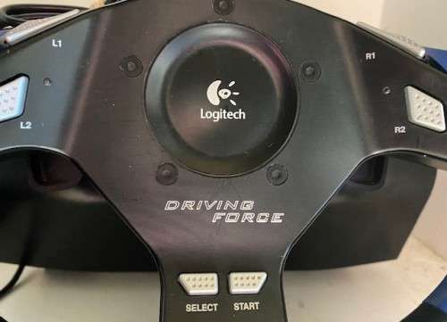 Logitech Playstation Steering Wheel and Pedal set in good condition: Special Offer !!!!!!