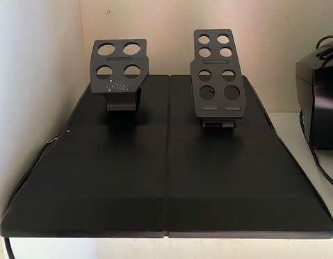 Logitech Playstation Steering Wheel and Pedal set in good condition: Special Offer !!!!!!