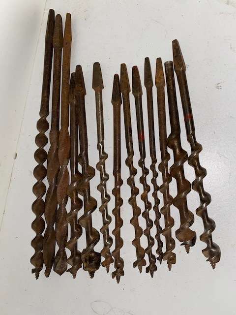 Masonry and Steel Vintage drill bits in good condition