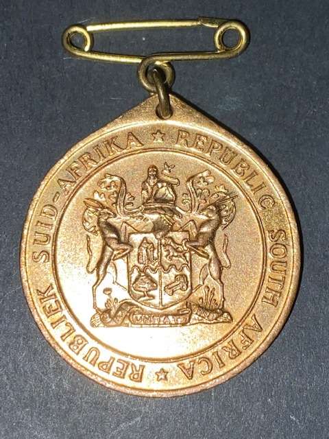 1961 Republic of SA Independence Medallion in great condition