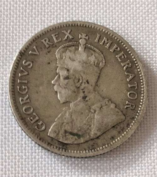 1927 Zuid Afrika 1 shilling silver coin:  VERY RARE: Check other Wednesday Listings