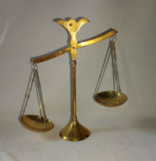 The scales of Justice: Good condition: Shipping R30
