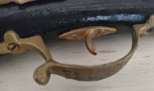 Flintlock pistol reproduction:In good condition