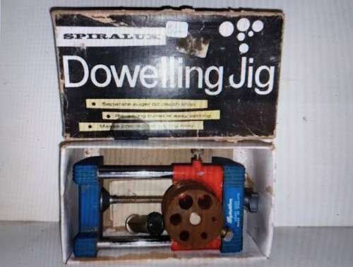 Vintage Spiralux:Dowelling Jig: Unused Top condition