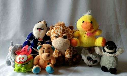 Soft Toys in good condition: