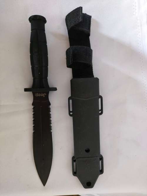 Jeep dagger in sheath in as new condition: