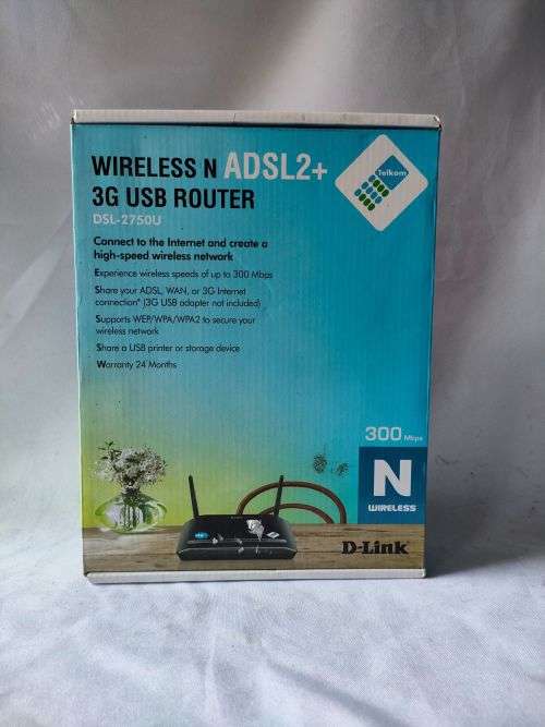 New Wireless ADSL 2+ Router