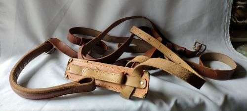 Lot of Leather straps etc