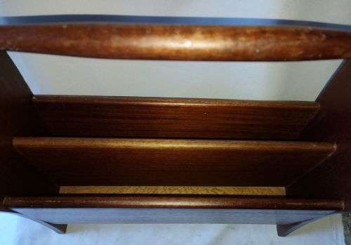 Lovely Teak Magazine rack : Good condition: