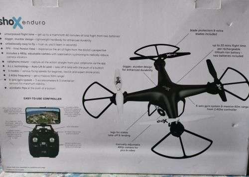 SHOX ENDURO DRONE: New in box, HUGE MARKDOWN