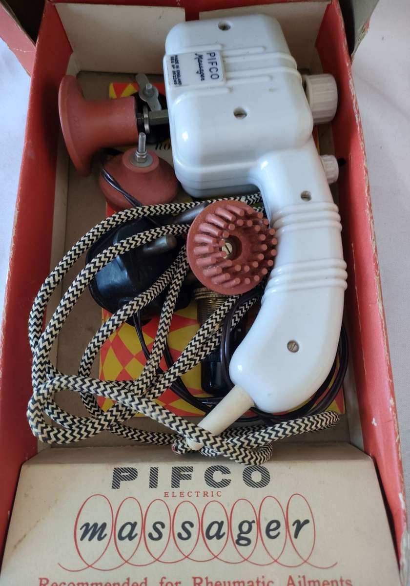 Pifco Electrical Massager with all attachments in original box, Excellent working condition