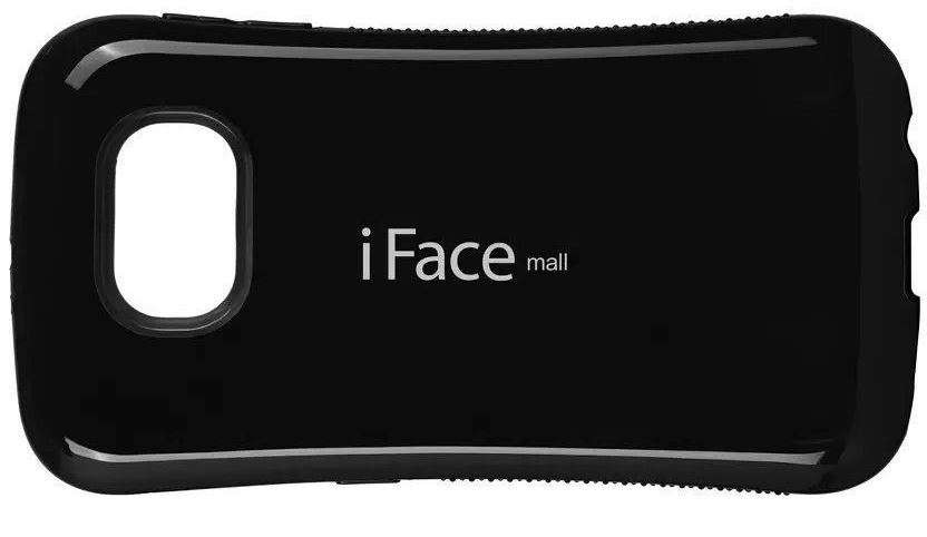 *IN STOCK* BLACK iFace Cushioned Protective Cover for Samsung Galaxy S6 (Flat)