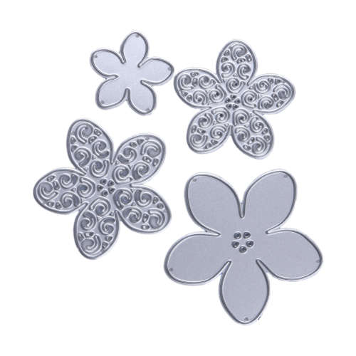 Cutting die: Flower set 3