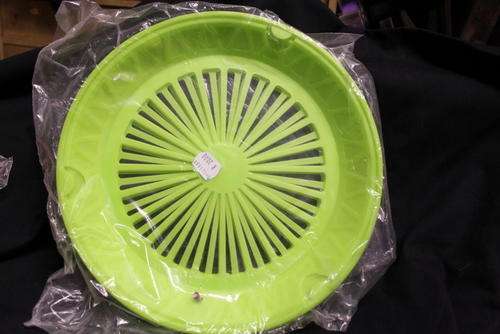 Paper plate holders (4) - green