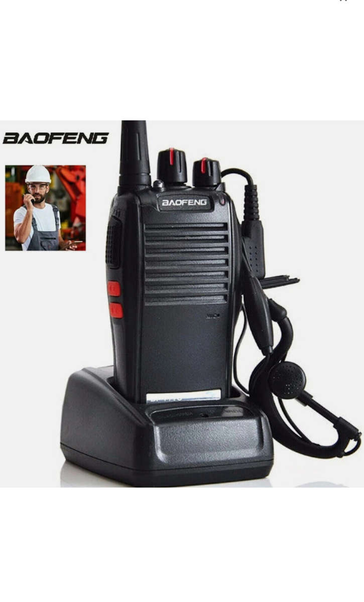 Set of 2 Baofeng BF-777S Walkie Talkie