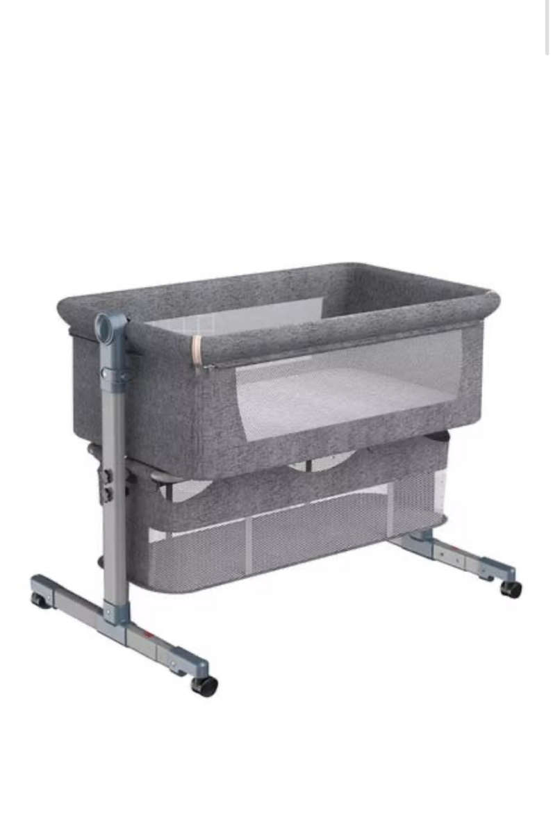 Co-Sleeper Bassinet-Bed Side Sleeper - Grey