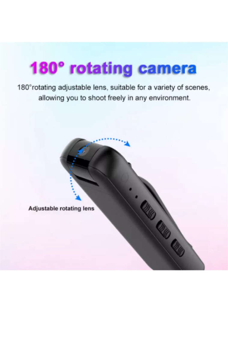 Mini WiFi Cam Night Vision Small Body Camera Wireless Hidden Camera