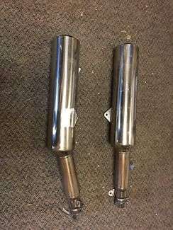 Stock Honda Blackbird 1100 Pipes