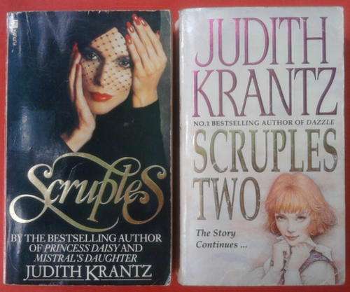 SCRUPLES AND SCRUPLES TWO THE STORY CONTINUES BE JUDITH KRANTZ SOFTCOVER