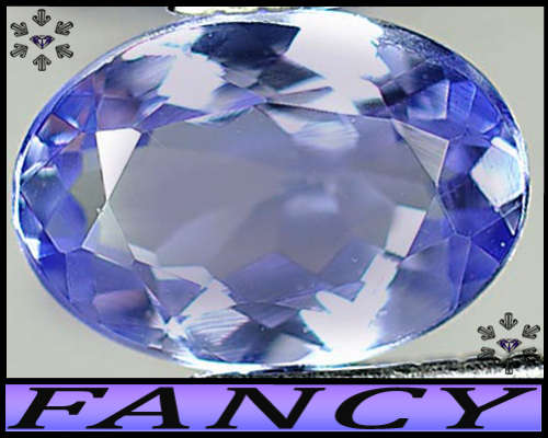 0.54ct Natural Violet Blue Arusha Tanzanite - VS - Fancy Multi-Faceted Oval (Gentle Heat)