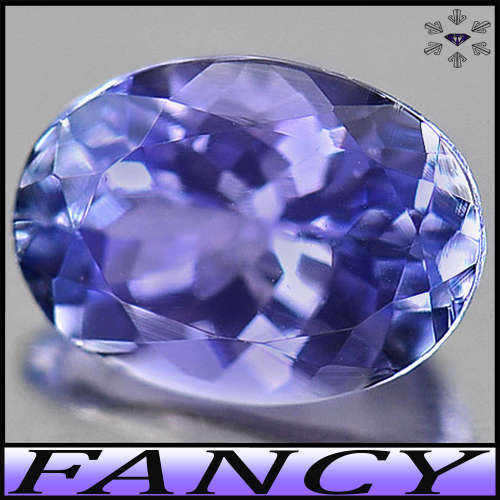 1.07ct Intense Violet Blue Tanzanite Gem - VVS - Brilliant Finished Flawless Oval (Heated)
