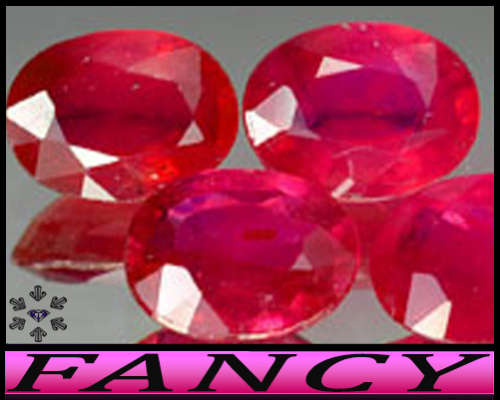 0.93ct Natural Purplish Red Pink Ruby Gem - VS - Mozambique Oval (Lead Glass Heated)