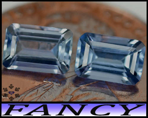 0.65ct Unheated Greenish Violet Blue Tanzanite - VVS - One Arusha Step Faceted Octagon