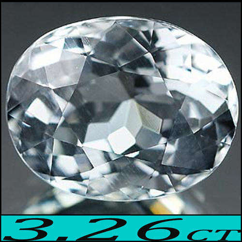 3.26 CT AMAZING NATURAL LIGHT BLUISH GREY UNTREATED AQUAMARINE, A PRISTINE OVAL POLISHED GEMSTONE.