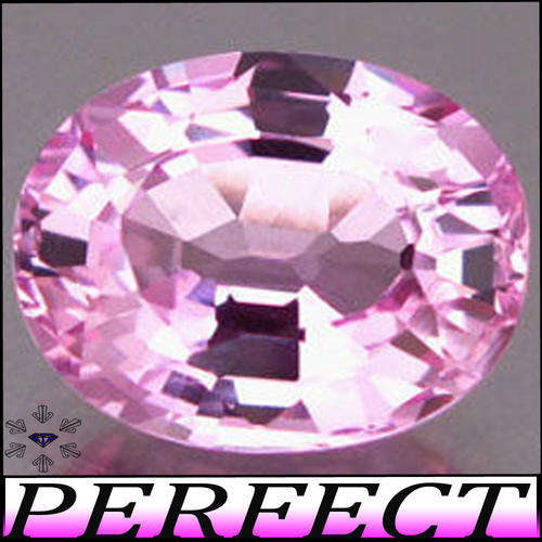 2.05 CT FANCY PINK BRILLIANT OVAL DIAMOND SIMULANTS, AAA+++ CALIBRATED PRECISION POLISH.