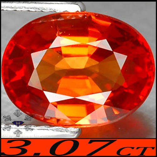 3.07 CT GRACIOUS GOLDEN GLOWING SONGEA SUNSHINE SAPPHIRE, A NATURAL PRISTINE OVAL POLISHED GEMSTONE.