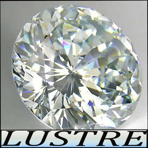 1.90CT BRILLIANT D-COLOUR PAIR OF PERFECT DIAMOND SIMULATES (0.95CT x TWO)