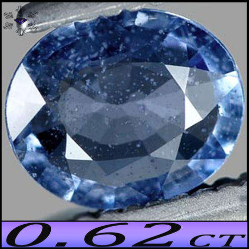 0.62CT UNHEATED STYLISH CEYLON SAPPHIRE, A CLEAN GEM BLUE OVAL POLISHED GEMSTONE.