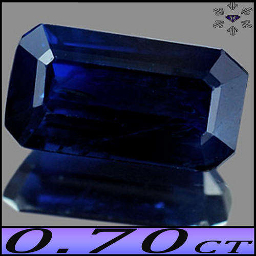 0.70CT MIDNIGHT BLUE SAPPHIRE [VS] ~ A LOVELY OCTAGON POLISHED GEMSTONE FROM CHANTIBURI.