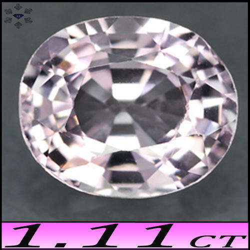 1.11CT LIGHT PINK SPINEL [VVS]  ~ NATURAL UNTREATED LIP SMACKING BURMESE GEMSTONE.