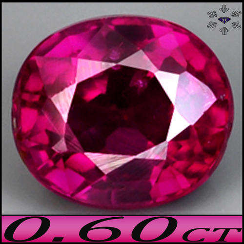 0.60CT UNHEATED SCARLET PURPLISH RED RUBY [VS] ~ VERY RARE MOZAMBICAN INVESTMENT GEM.