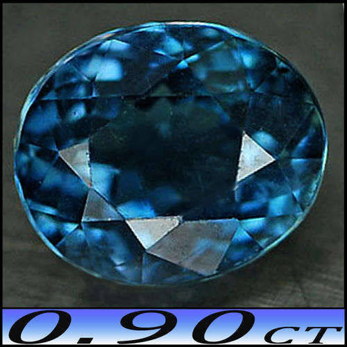 0.90CT RAVISH RARE VIVID INDICOLITE BLUE TOURMALINE [VVS] ~ STUNNING NATURAL UNTREATED OVAL GEMSTONE