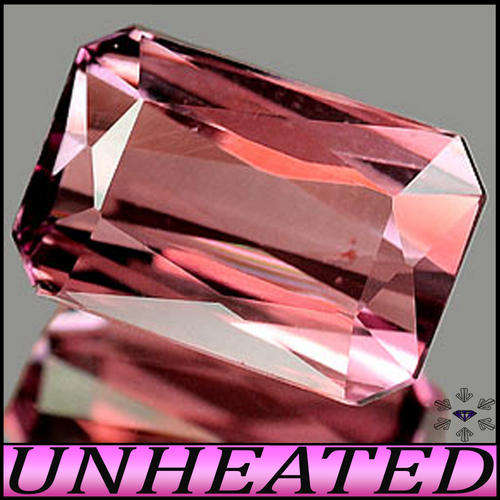 1.58ct  UNTREATED PINK TOURMALINE [VVS] ~ MOZAMBIQUE LIP SMACKING WATER MELON GEM