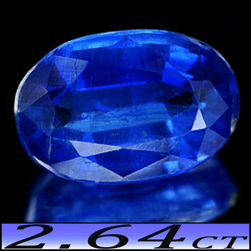2.61ct HUGE KYANITE [SI] ~ GEM ROYAL BLUE SRI LANKA EYE CLEAN OVAL