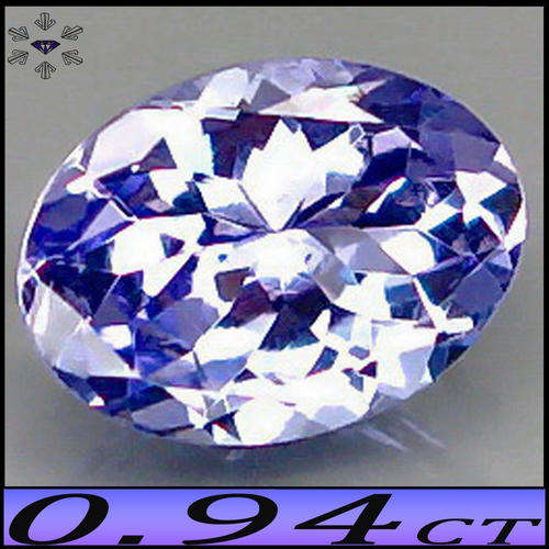 0.94ct NATURAL TANZANITE [VVS] ~ PRECIOUS VIOLET BLUE TANZANIA OVAL!!!