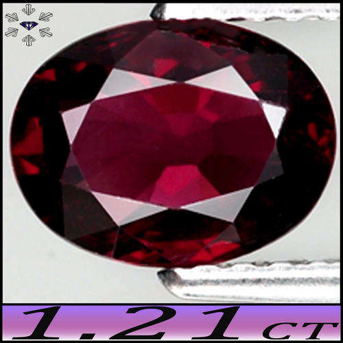 1.21CT SCARLET RED SPINEL [VS] ~ MAGNIFICENT LUSTROUS CALIBRATED SRI-LANKAN OVAL