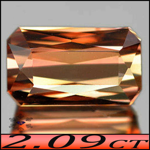 2.09CT KAZAURE PINK TOURMALINE - MASTERFUL POLISHED SCISSOR OCTAGON