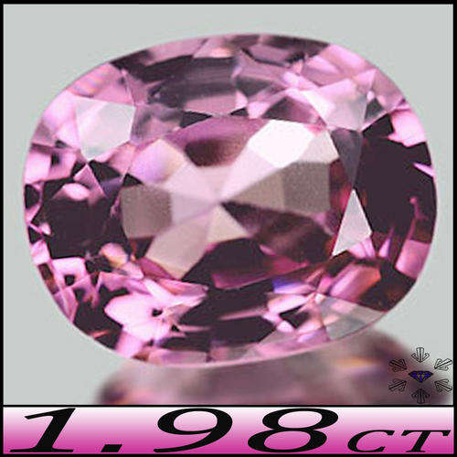 1.98CT GEM ROSE PINK SPINEL [VS] - NATURAL UNHEATED SRI-LANKA OVAL GEMSTONE